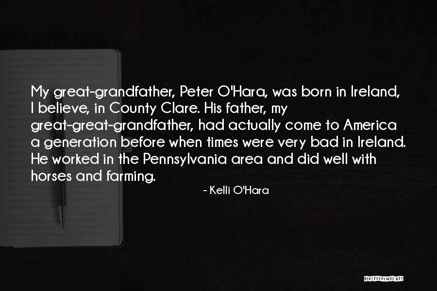 Grandfather And Father Quotes By Kelli O'Hara