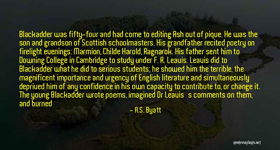 Grandfather Father And Son Quotes By A.S. Byatt Grandfather Father And Son Quotes By A.S. Byatt