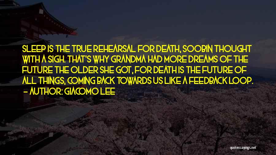 Grandma Death Quotes By Giacomo Lee