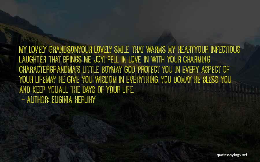 Grandma Love Quotes By Euginia Herlihy