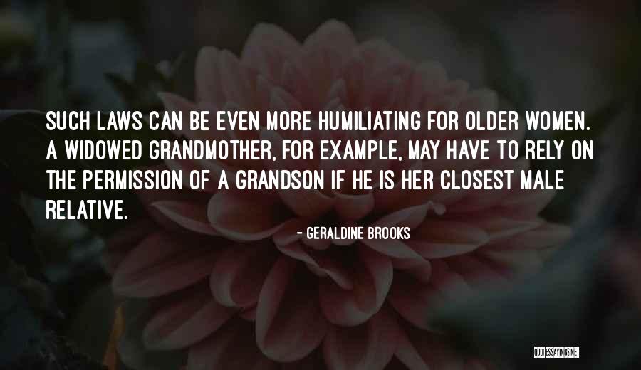 Grandmother Grandson Quotes By Geraldine Brooks Grandmother Grandson Quotes By Geraldine Brooks