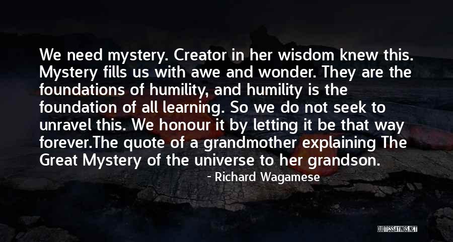 Grandmother Grandson Quotes By Richard Wagamese Grandmother Grandson Quotes By Richard Wagamese