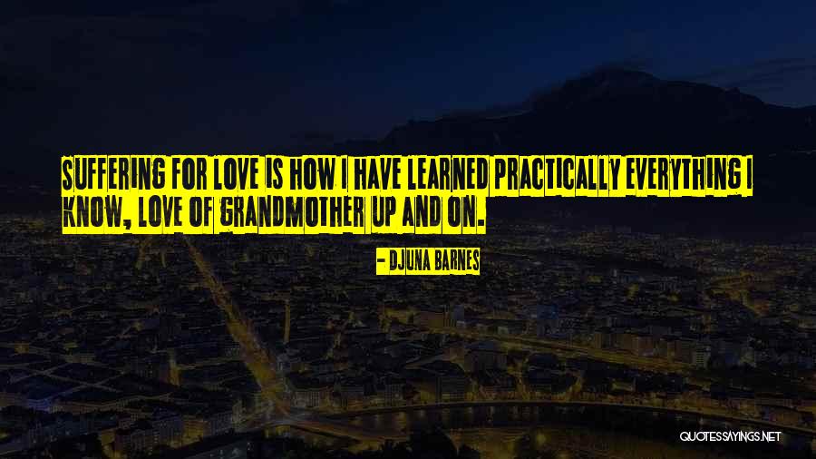 Grandmother Love Quotes By Djuna Barnes