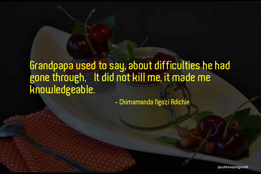 Grandpapa A Go Go Quotes By Chimamanda Ngozi Adichie Grandpapa A Go Go Quotes By Chimamanda Ngozi Adichie