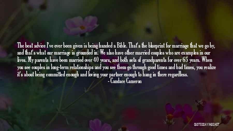 Grandparents In The Bible Quotes By Candace Cameron