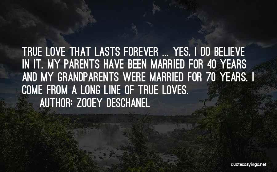 Grandparents Love Quotes By Zooey Deschanel