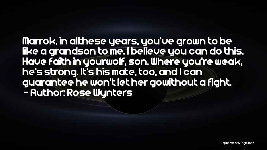 Grandson Quotes By Rose Wynters