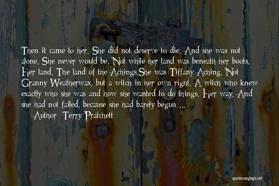 Granny Aching Quotes By Terry Pratchett