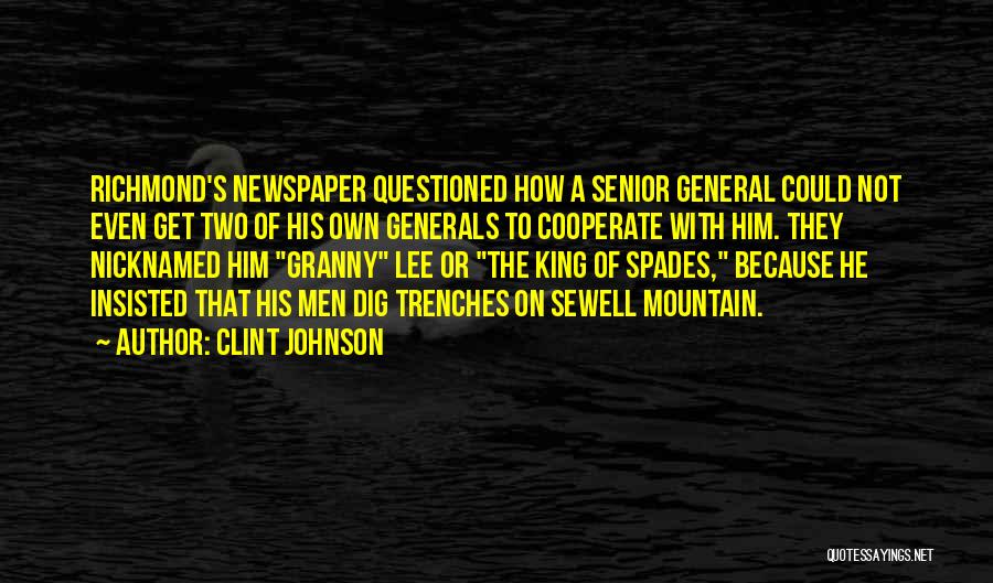 Granny Quotes By Clint Johnson