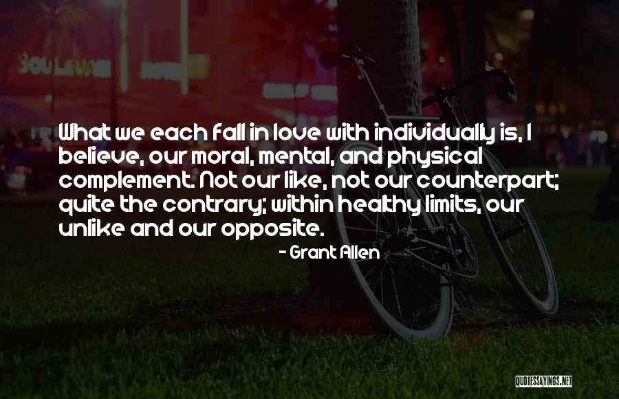 Grant Allen Quotes 391807