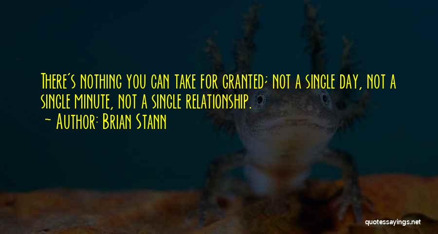 Granted Relationship Quotes By Brian Stann