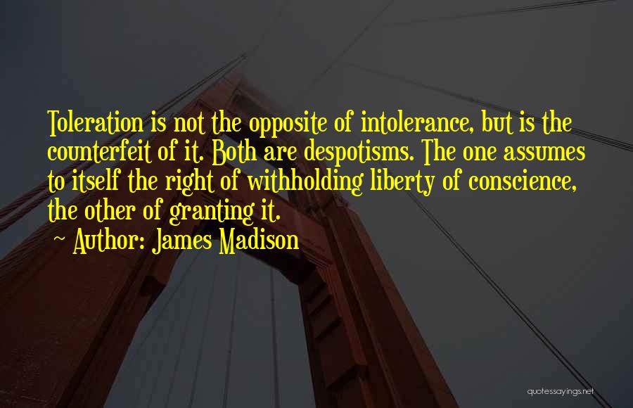 Granting Quotes By James Madison