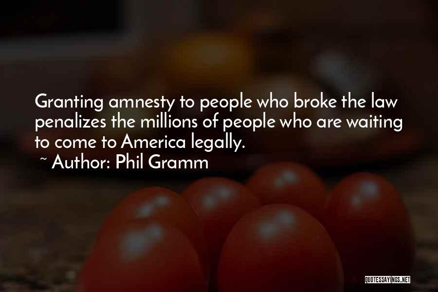 Granting Quotes By Phil Gramm