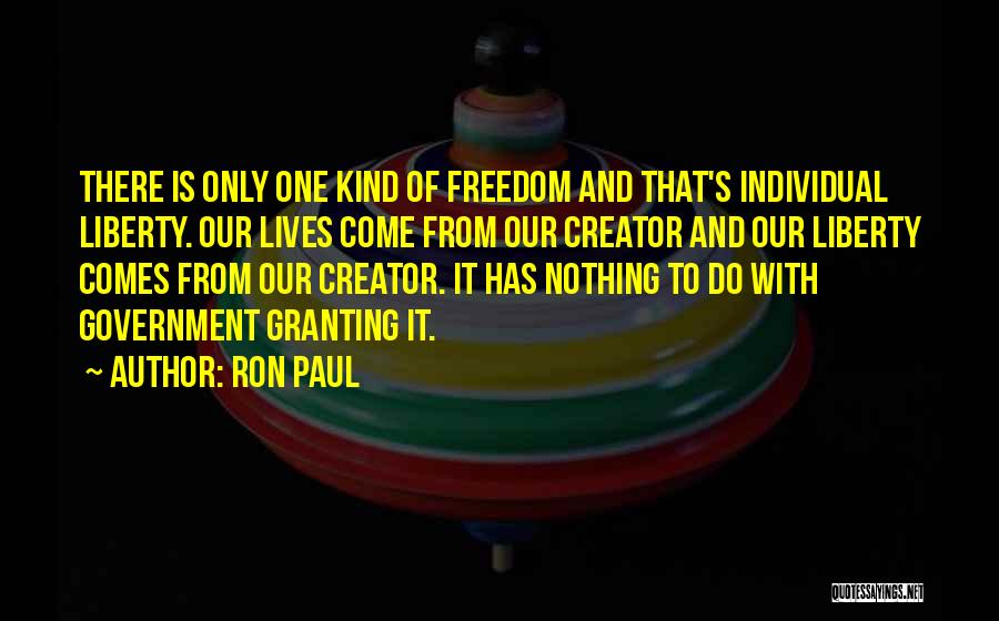 Granting Quotes By Ron Paul