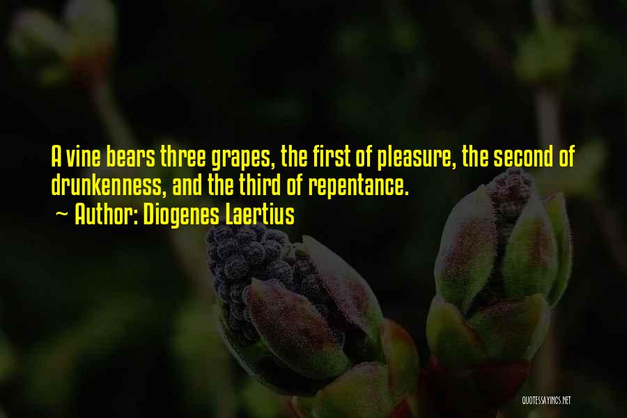 Grape Vine Quotes By Diogenes Laertius