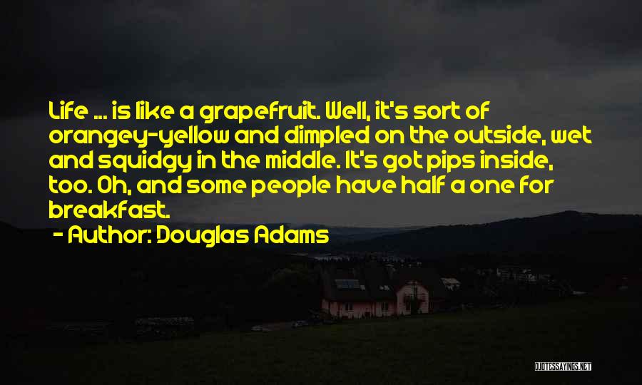 Grapefruit Quotes By Douglas Adams