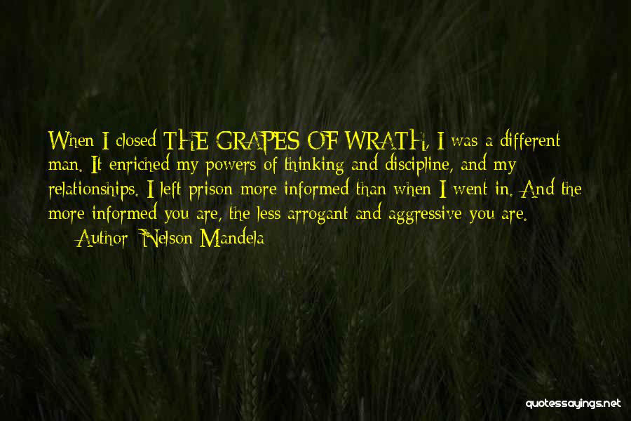 Grapes In Grapes Of Wrath Quotes By Nelson Mandela