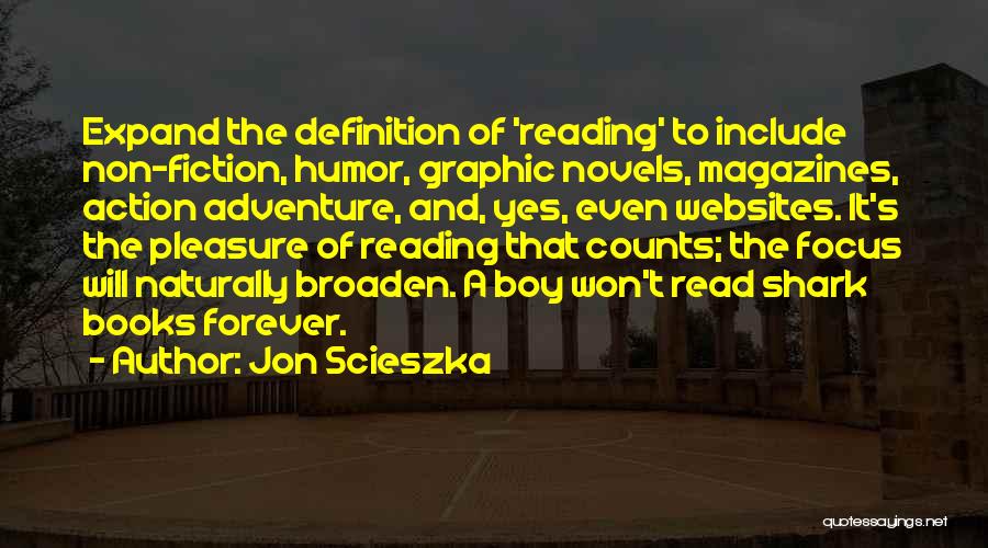 Graphic Novels Quotes By Jon Scieszka