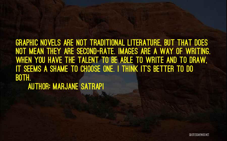 Graphic Novels Quotes By Marjane Satrapi