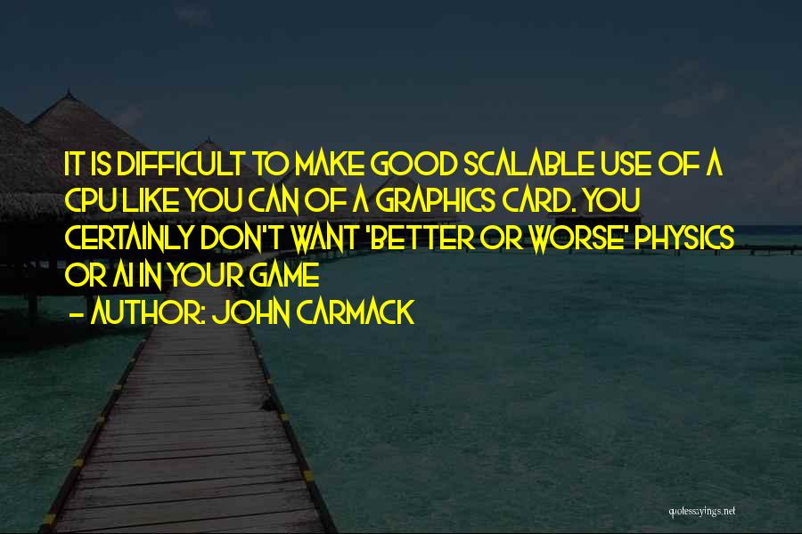 Graphics Quotes By John Carmack