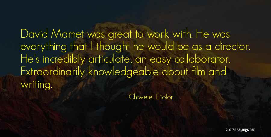 Grappige Herfst Quotes By Chiwetel Ejiofor Grappige Herfst Quotes By Chiwetel Ejiofor
