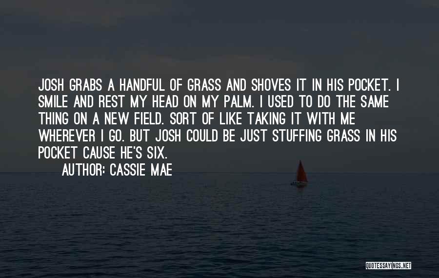 Grass Field Quotes By Cassie Mae