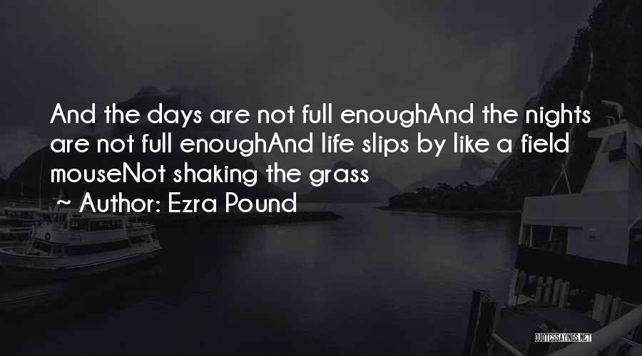 Grass Field Quotes By Ezra Pound