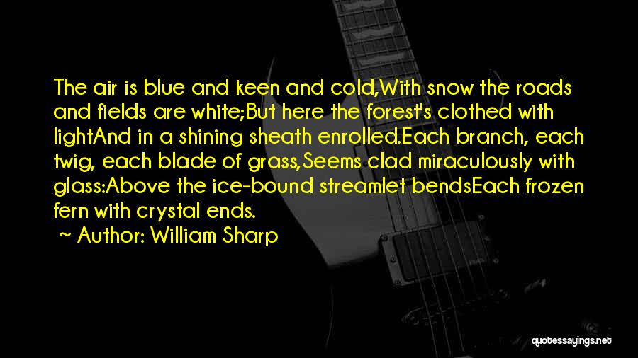 Grass Fields Quotes By William Sharp