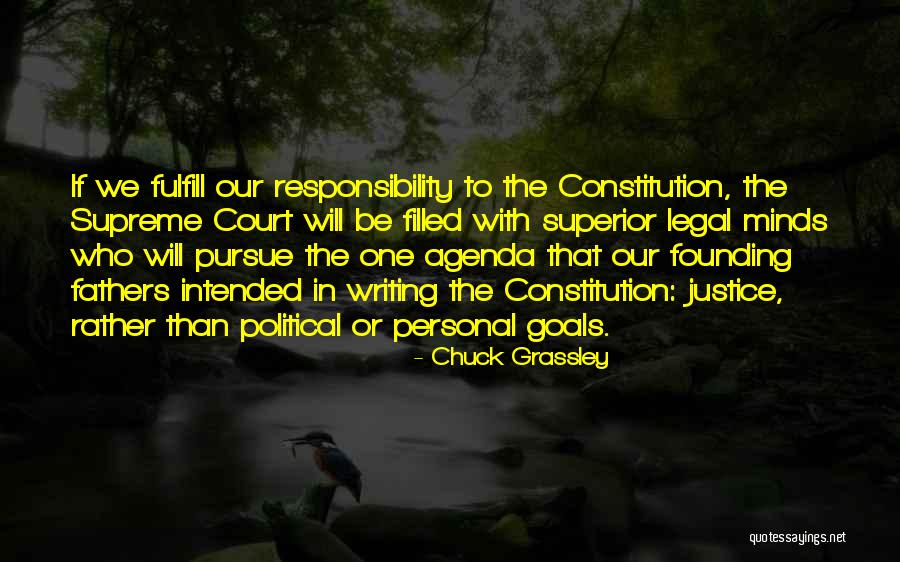 Grassley Supreme Quotes By Chuck Grassley Grassley Supreme Quotes By Chuck Grassley