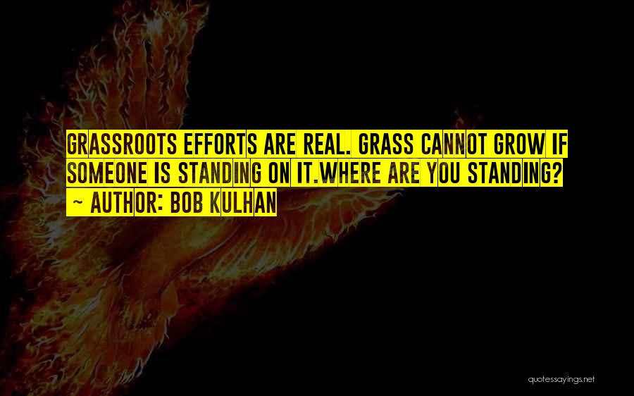 Grassroots Quotes By Bob Kulhan