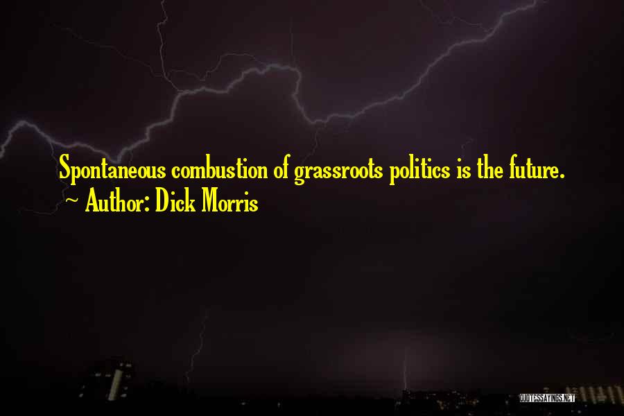 Grassroots Quotes By Dick Morris