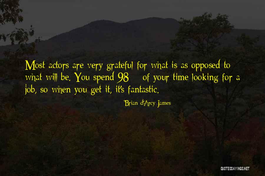 Grateful For Time You Had Quotes By Brian D'Arcy James Grateful For Time You Had Quotes By Brian D'Arcy James