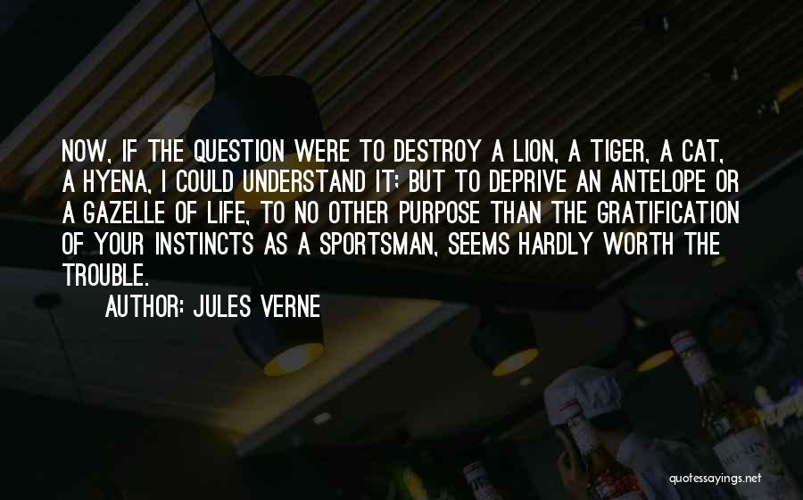 Gratification Quotes By Jules Verne