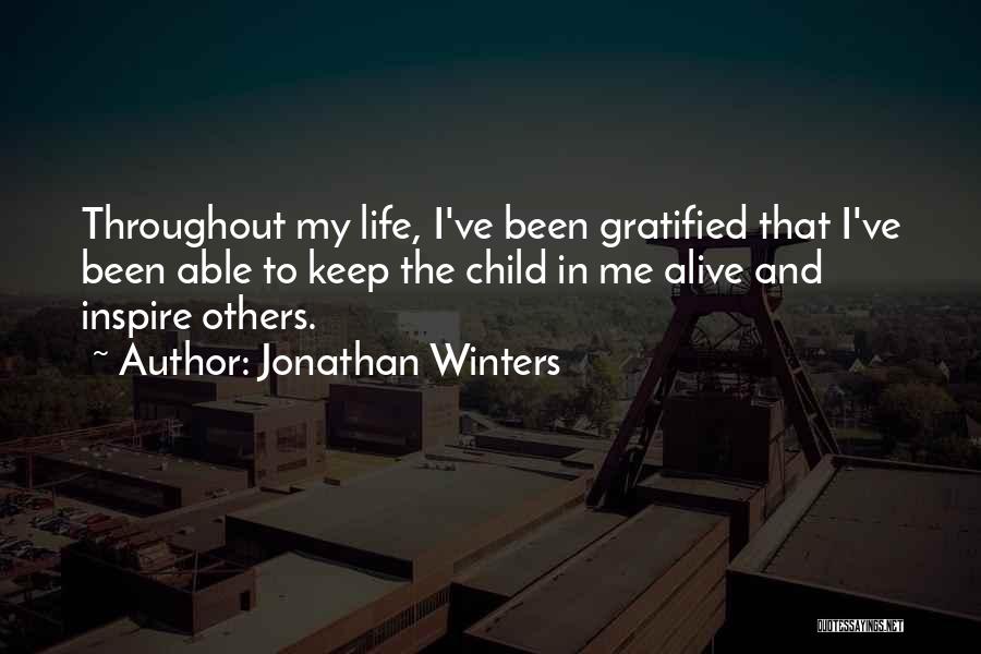 Gratified Quotes By Jonathan Winters