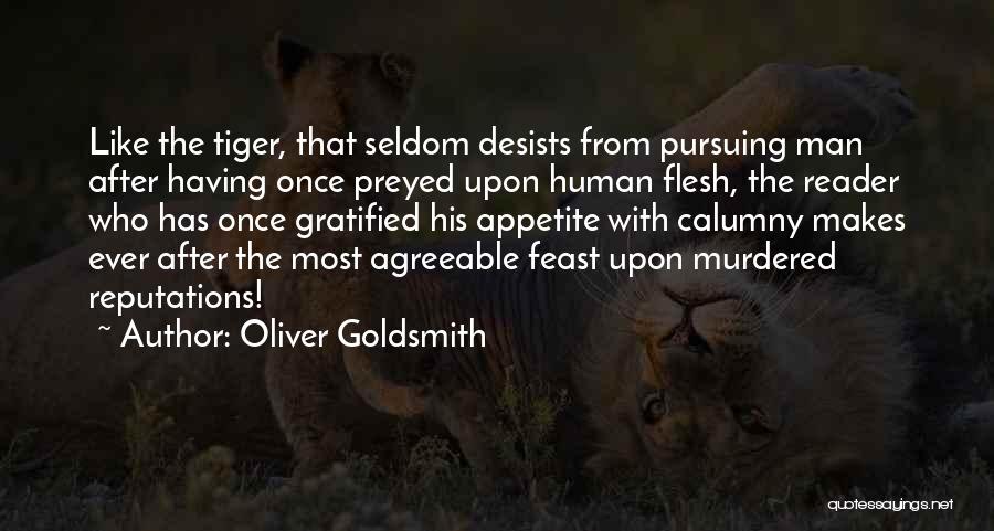 Gratified Quotes By Oliver Goldsmith