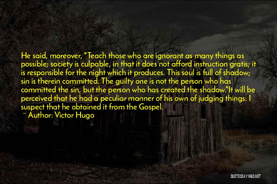 Gratis Quotes By Victor Hugo