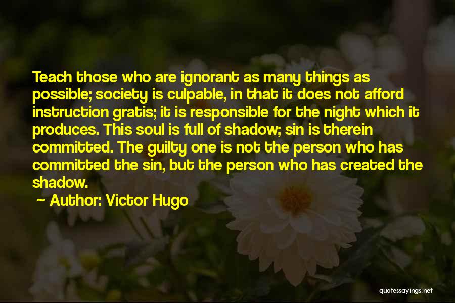 Gratis Quotes By Victor Hugo