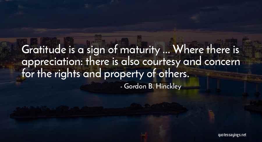 Gratitude And Appreciation Quotes By Gordon B. Hinckley