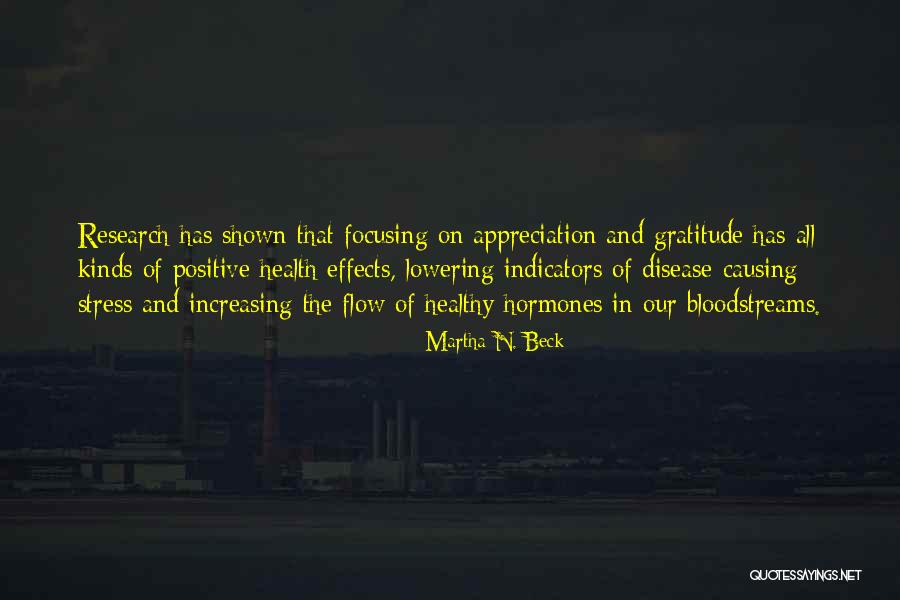 Gratitude And Appreciation Quotes By Martha N. Beck Gratitude And Appreciation Quotes By Martha N. Beck