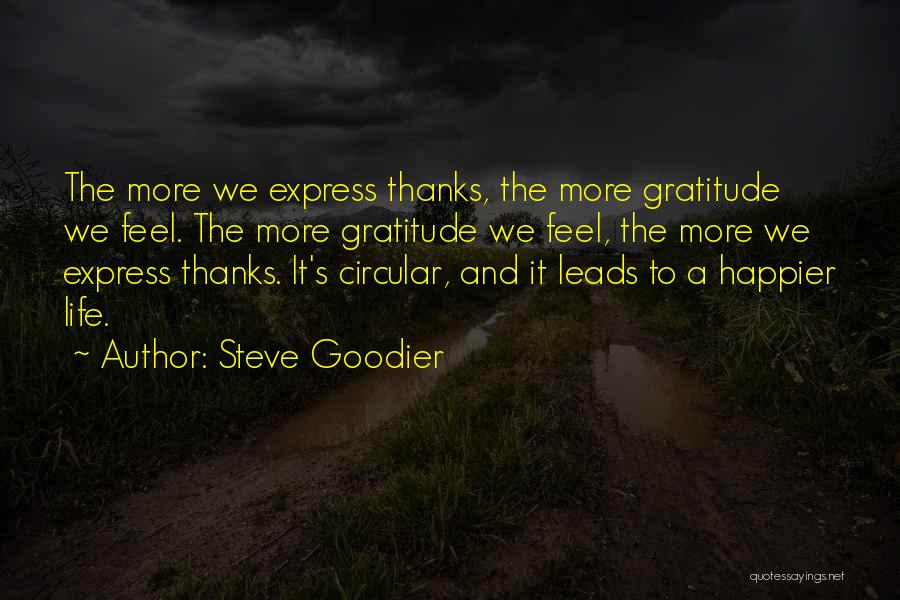 Gratitude And Appreciation Quotes By Steve Goodier
