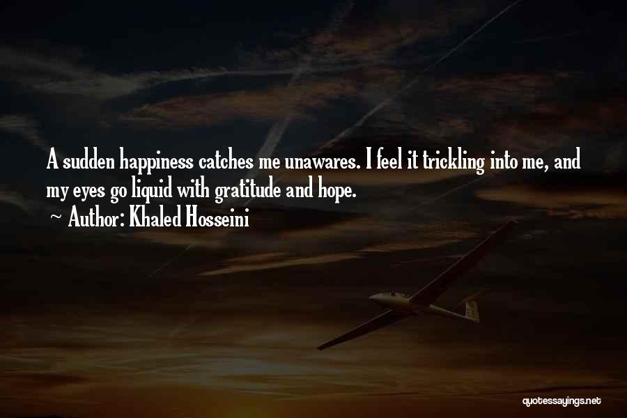 Gratitude And Happiness Quotes By Khaled Hosseini