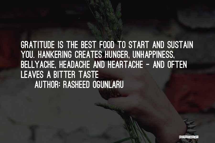 Gratitude And Happiness Quotes By Rasheed Ogunlaru