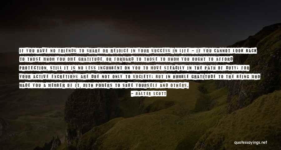 Gratitude And Success Quotes By Walter Scott Gratitude And Success Quotes By Walter Scott