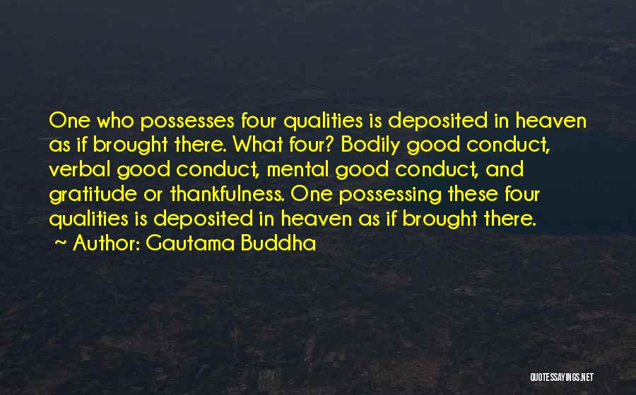 Gratitude And Thankfulness Quotes By Gautama Buddha