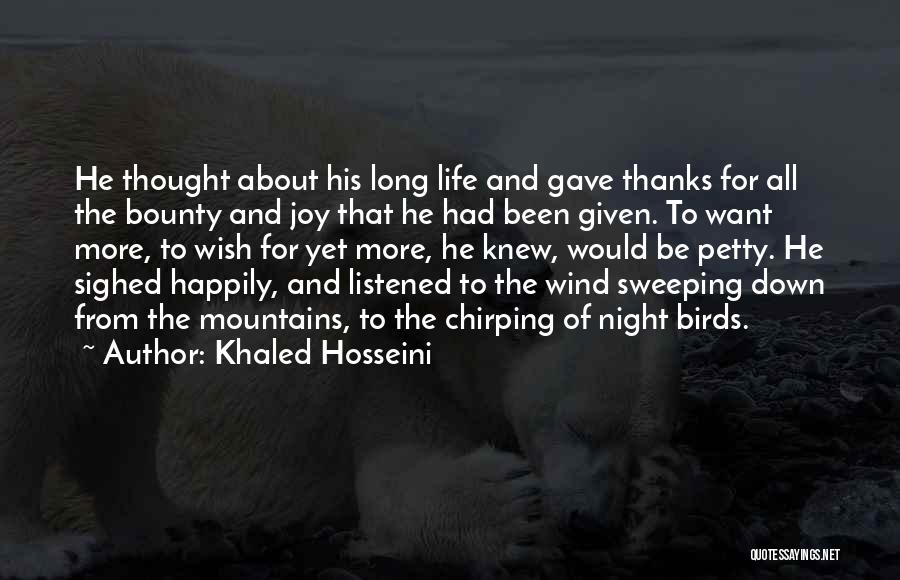 Gratitude And Thanks Quotes By Khaled Hosseini