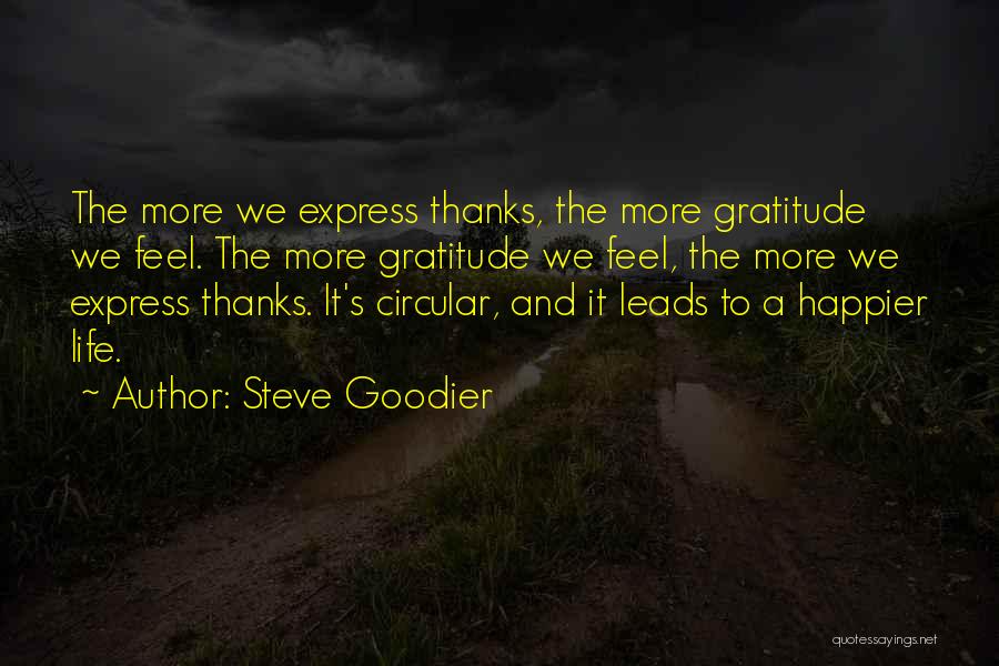 Gratitude And Thanks Quotes By Steve Goodier