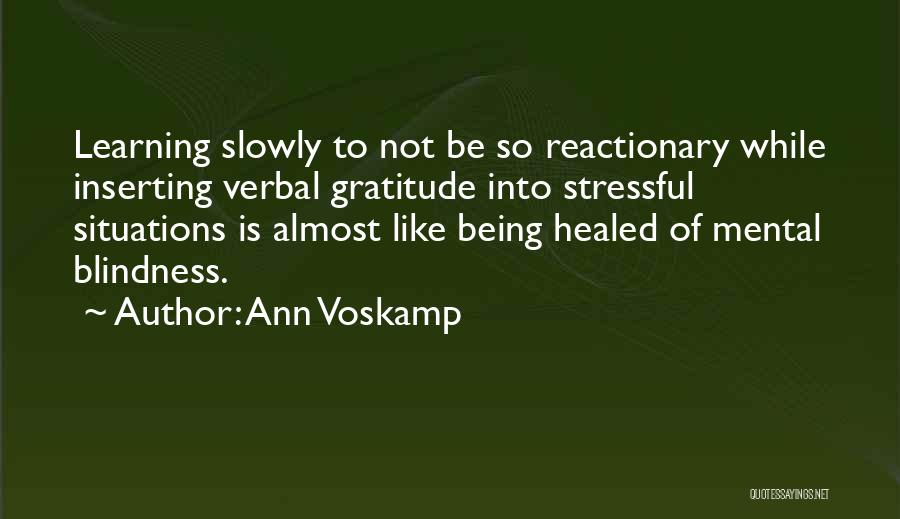 Gratitude Ann Voskamp Quotes By Ann Voskamp