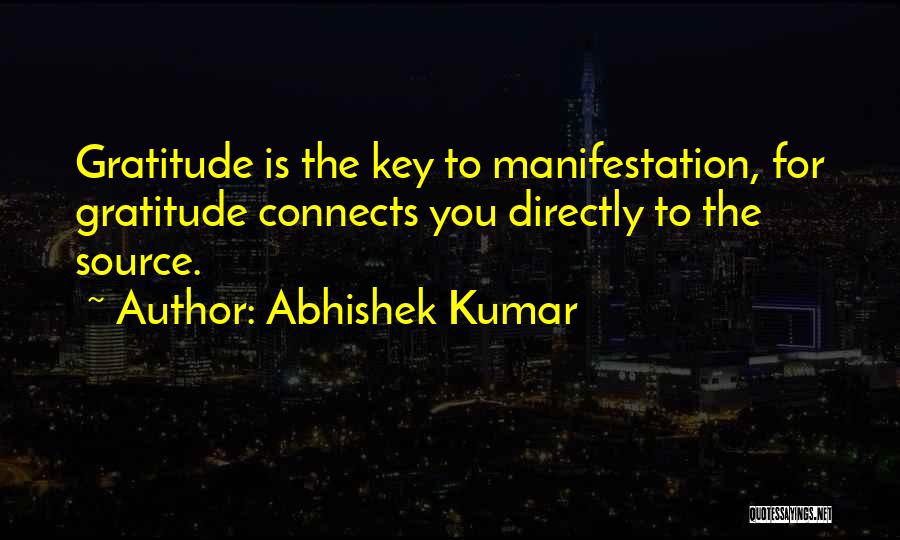 Gratitude For Family Quotes By Abhishek Kumar