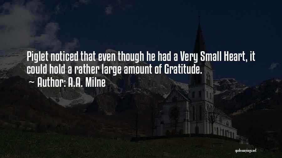 Gratitude For Friends Quotes By A.A. Milne