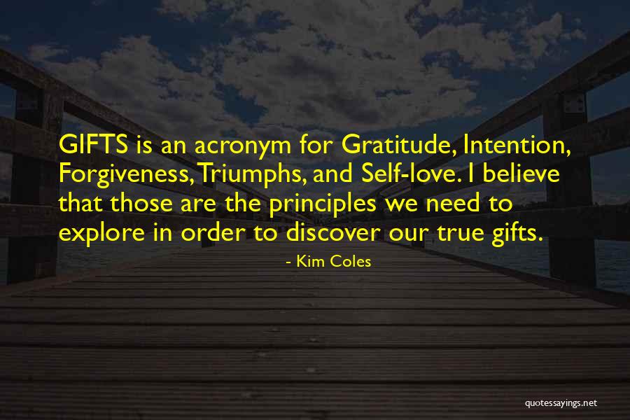 Gratitude For Gifts Quotes By Kim Coles